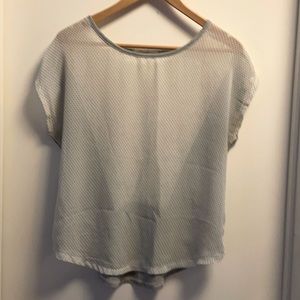 Dress shirt with lace accent